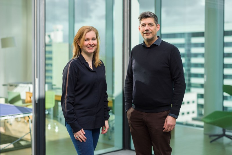 Dr Laura Borghans, Senior Clinical Scientist, and Dr Gabriel Jacobs, Research Director in Psychiatry